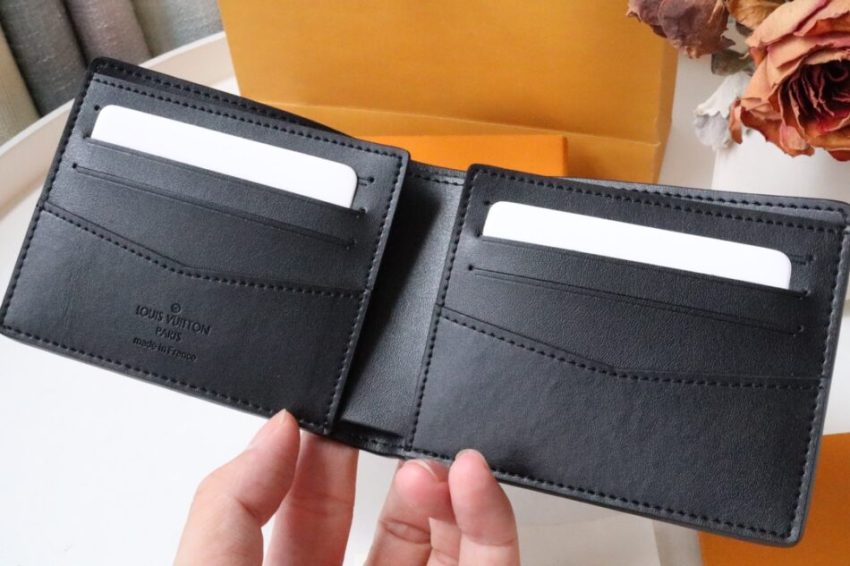 Louis Vuitton Slender Wallet Full Black