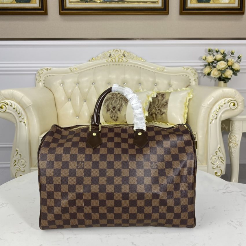 Replica Louis Vuitton Speedy Brown Grid