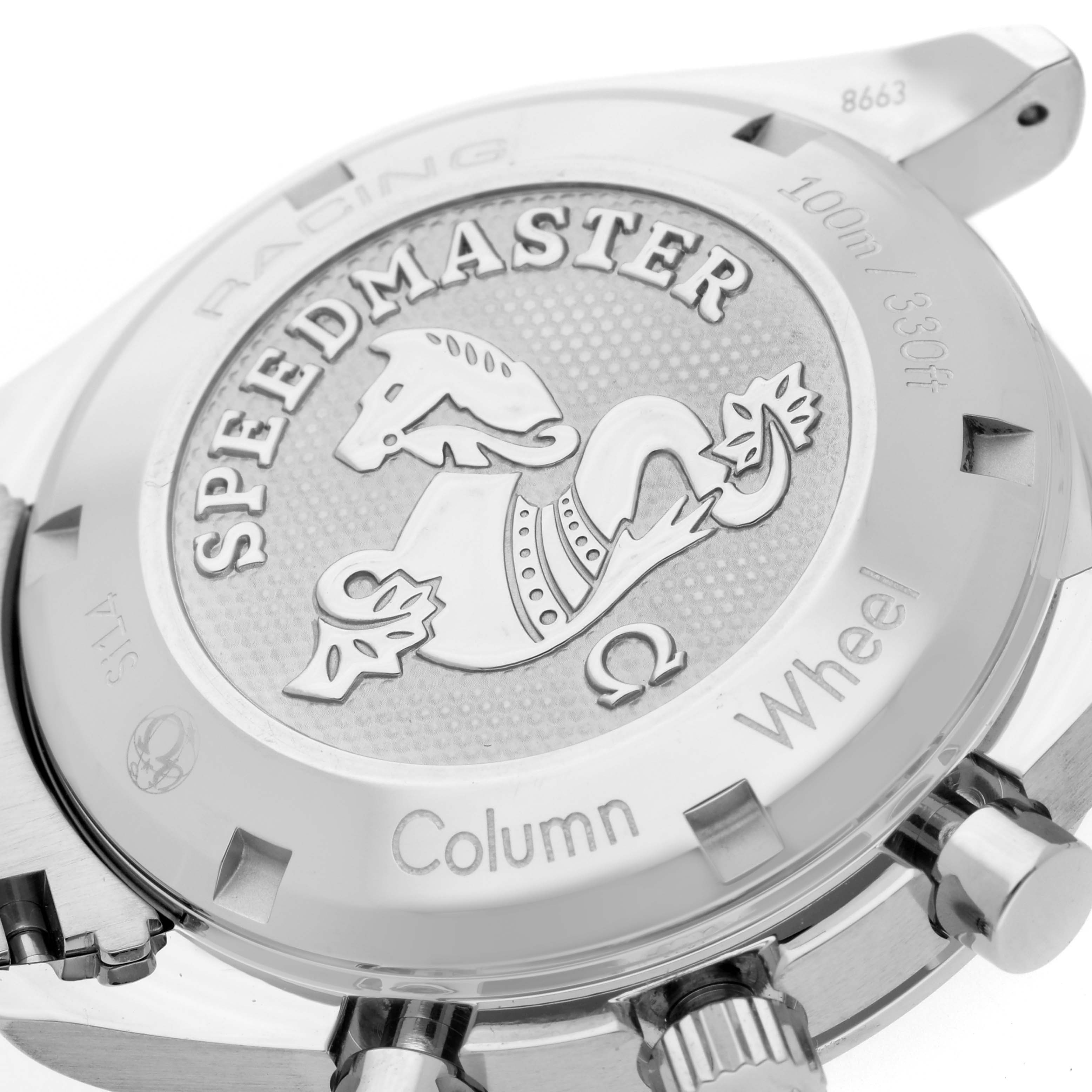 Omega Speedmaster Racing Steel Mens Watch 40.0 MM 326.30.40.50.01.001