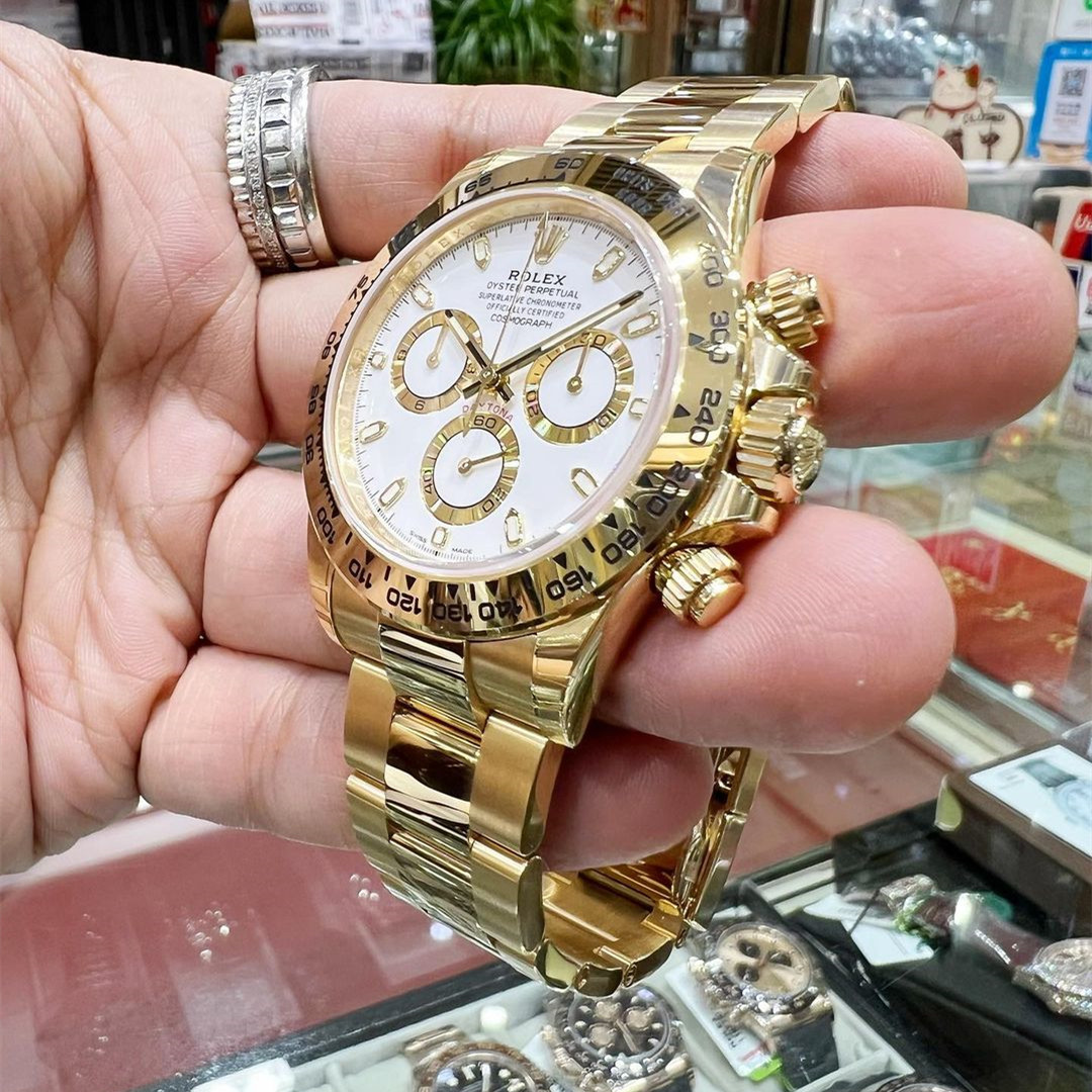 Rollie-The Crown Cosmograph Daytona 18K Yellow Gold 116508 Series