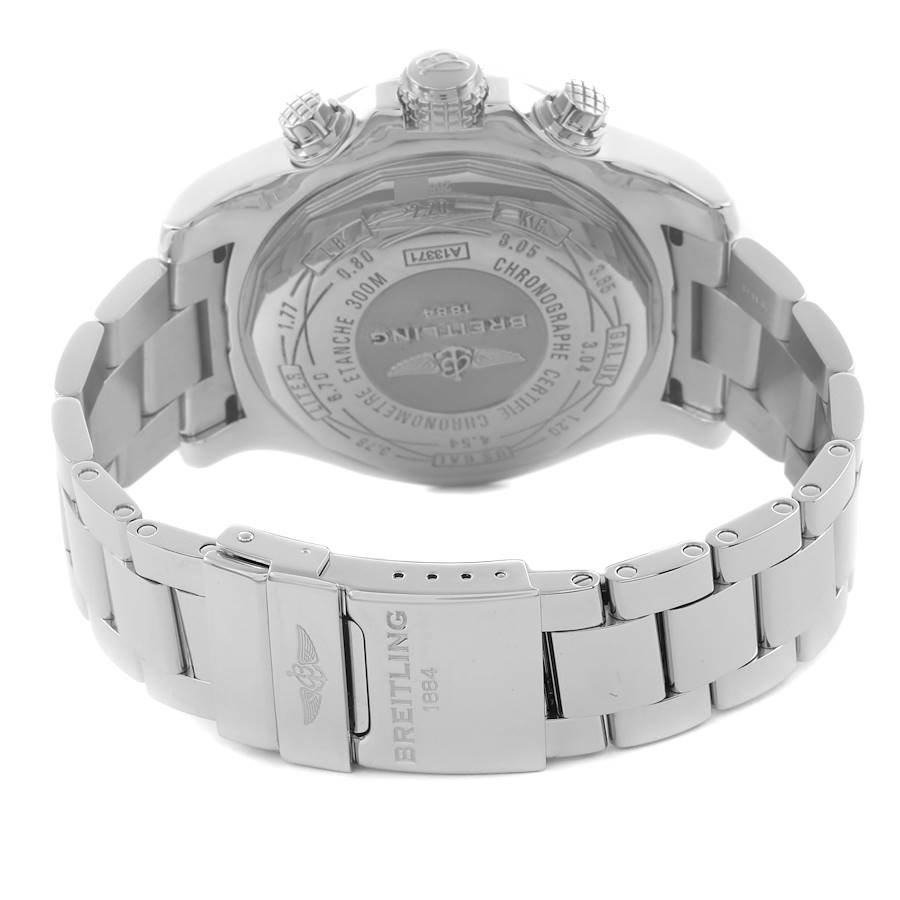 Breitling Super Avenger II 48mm Black Dial Steel Mens Watch A13371