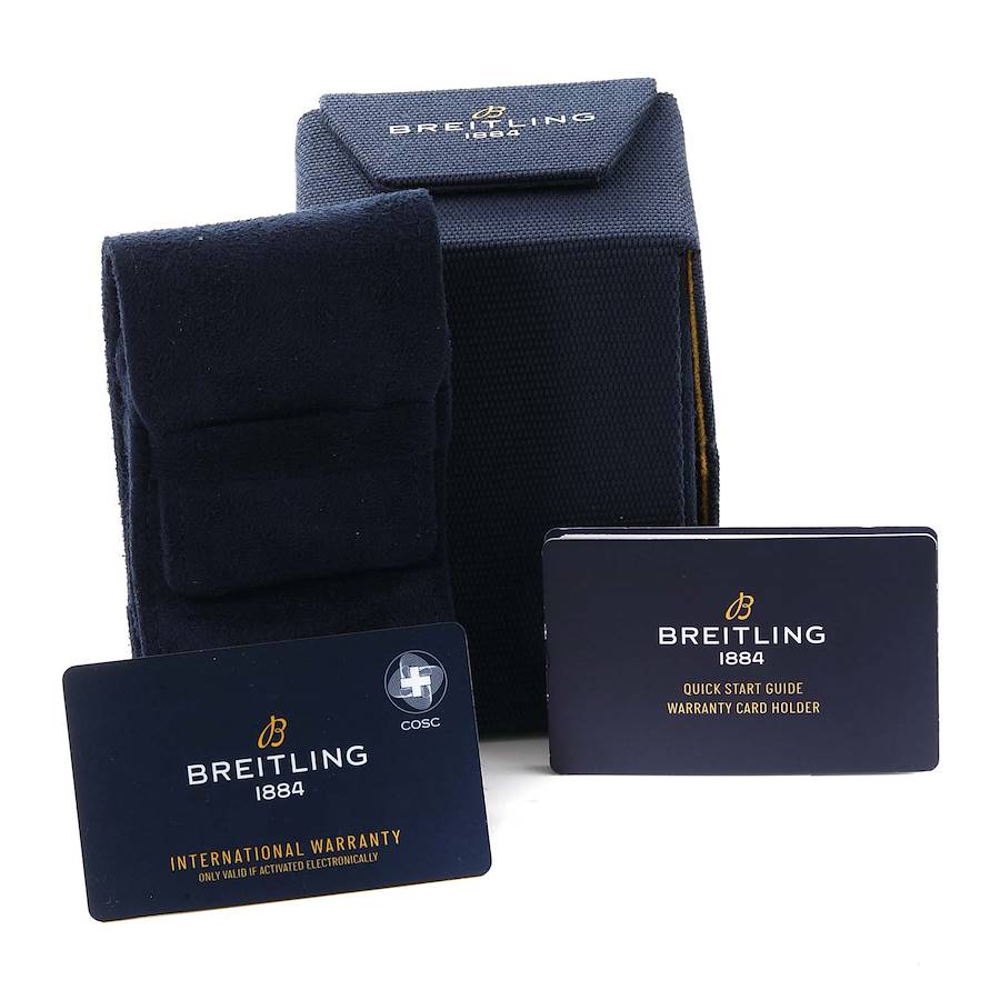 Breitling Bentley B06 44mm Chronograph Steel Mens Watch AB0612
