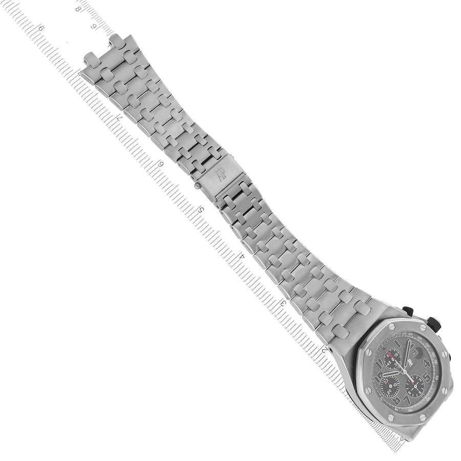 Audemars Piguet Royal Oak Offshore Chronograph Gray Dial Mens Watch 26170TI