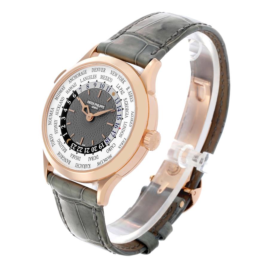 Patek Philippe World Time Complications Rose Gold Mens Watch 5230R