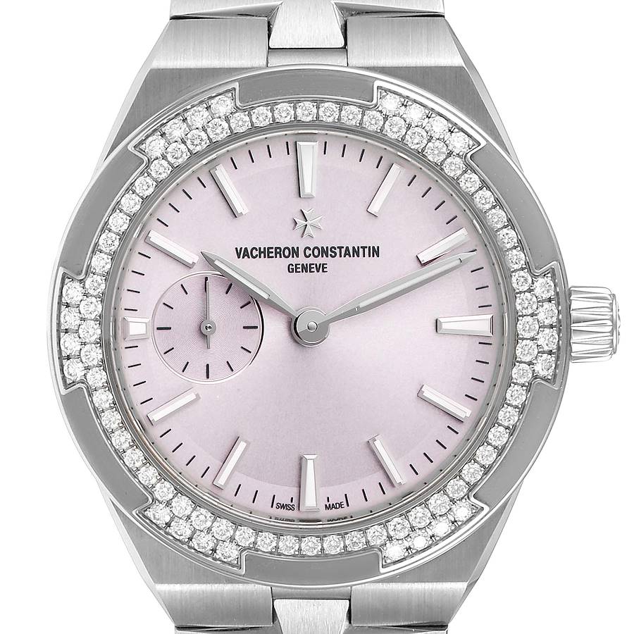 Vacheron Constantin Overseas 37 Steel Diamond Ladies Watch 2305V