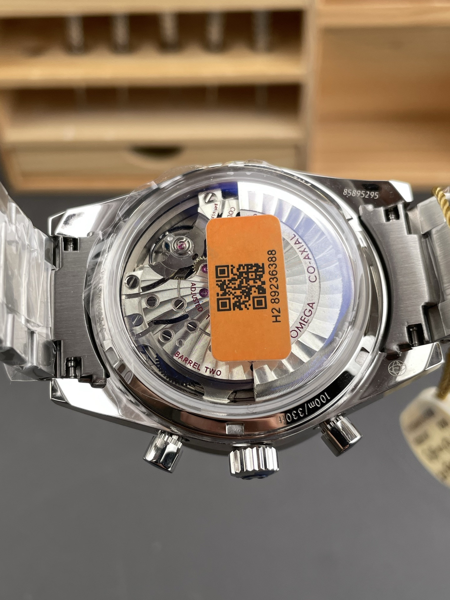 Speedmaster, Steel Bezel Black Dial