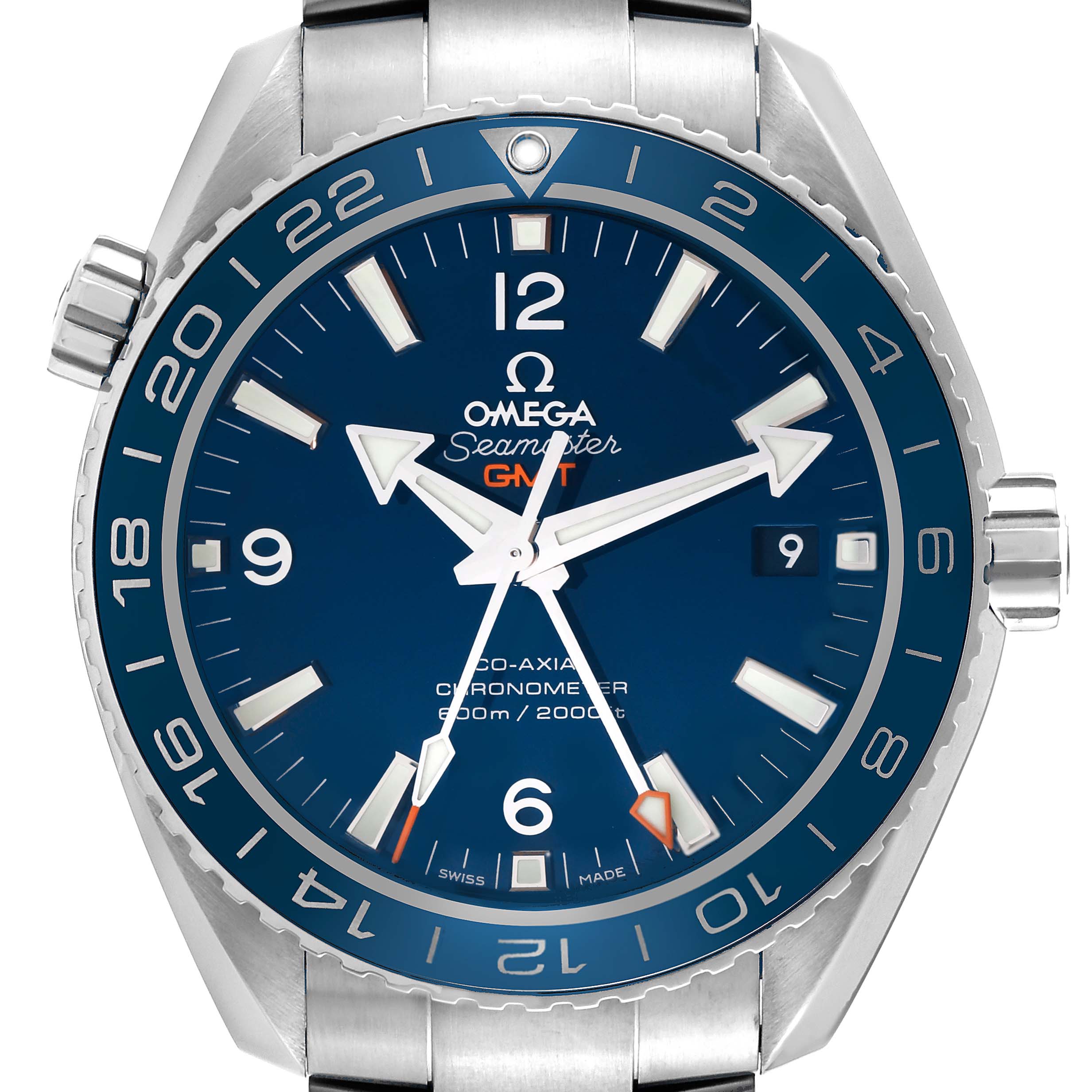 Omega Seamaster Planet Ocean GMT Titanium Watch 43.5 MM 232.90.44.22.03.001