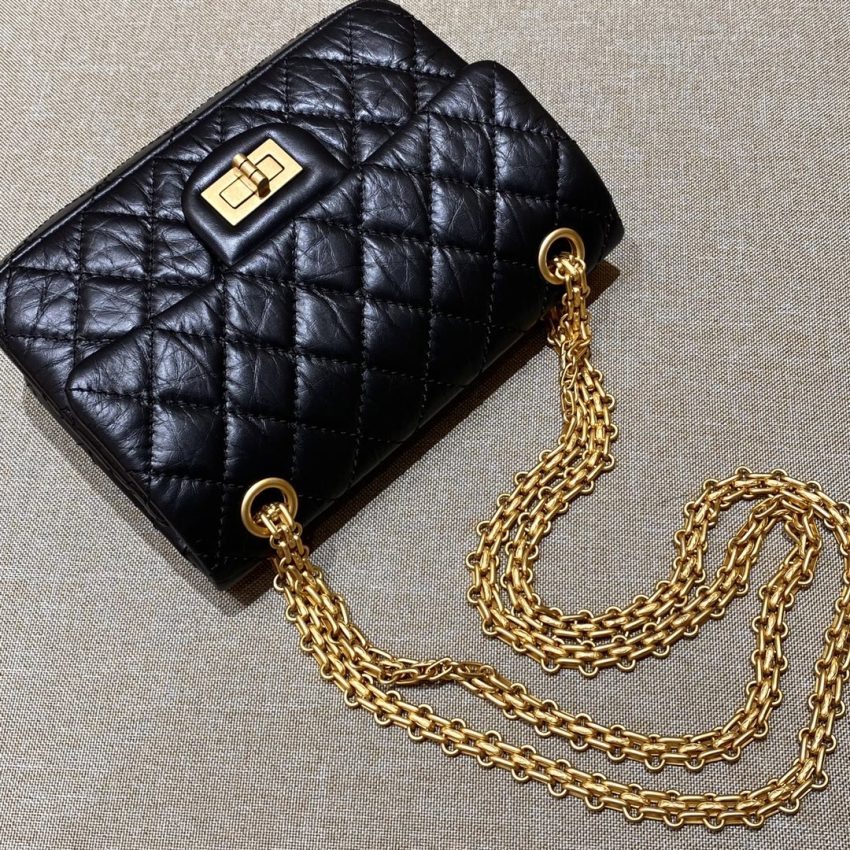 CHANEL 2.55 Mini Bag Black