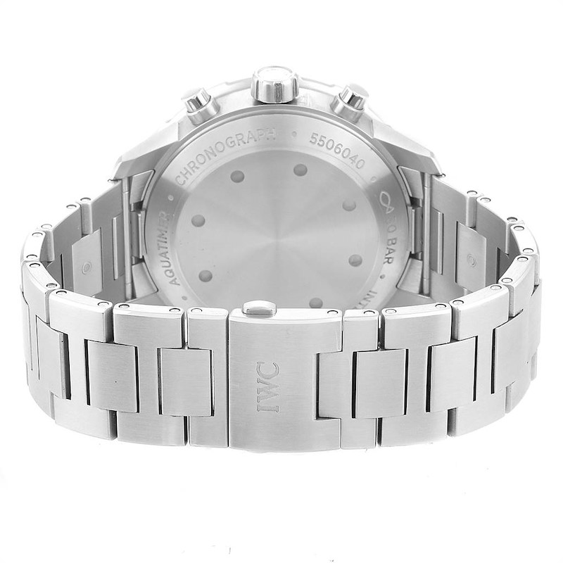 IWC Aquatimer Day Date Chronograph Steel Mens Watch IW376804