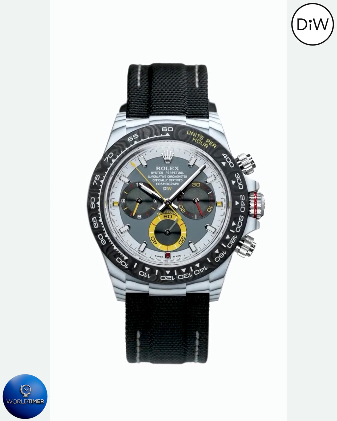 Rolex DiW Daytona "QUANTUM RACER" CarboQuartz