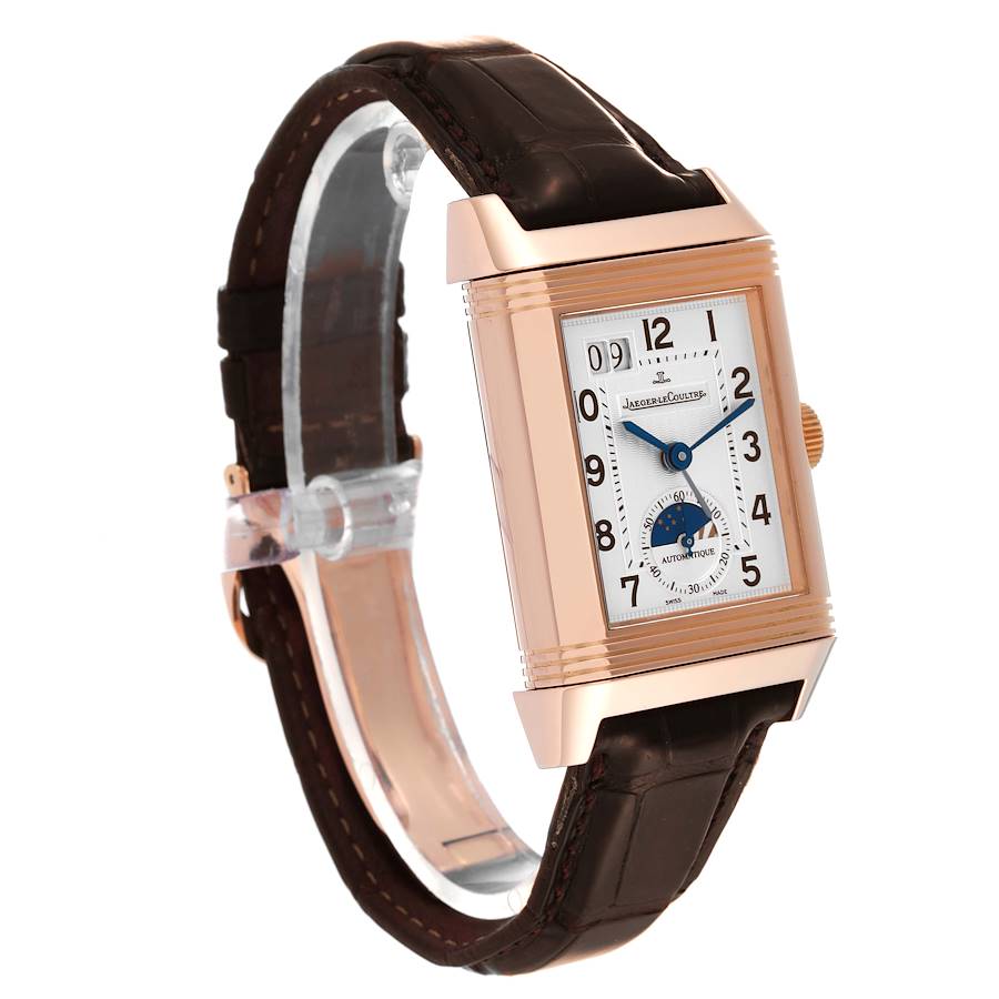Jaeger LeCoultre Grande Reverso Sun Moon Rose Gold Mens Watch 240.272 Q3032420