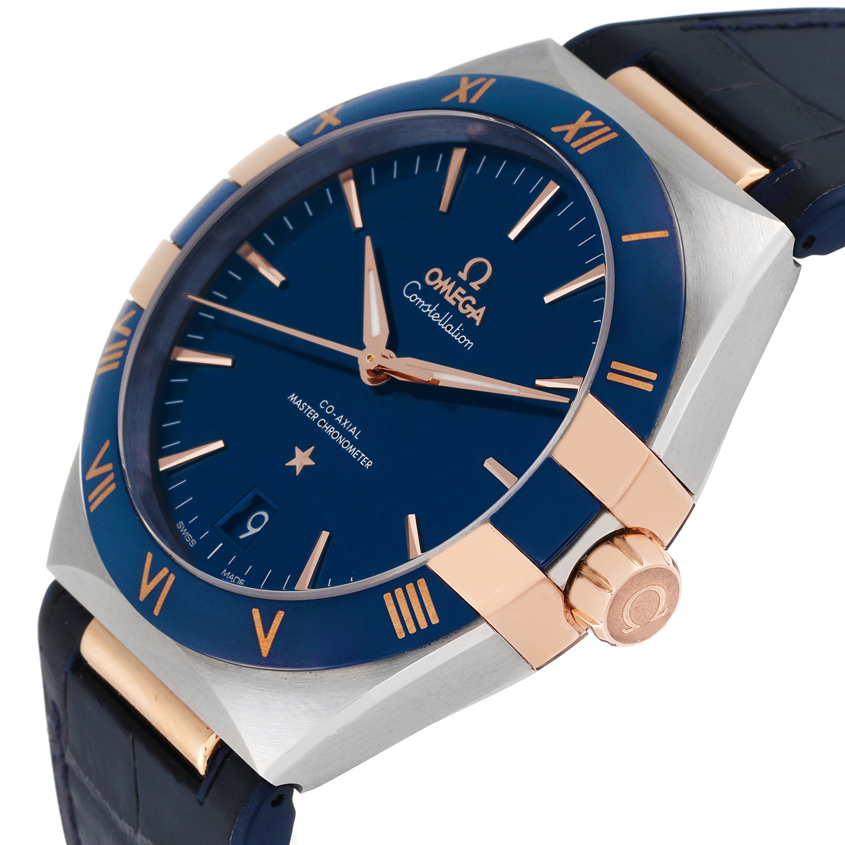 Omega Constellation Steel Rose Gold Mens Watch 41.0 MM 131.23.41.21.03.001
