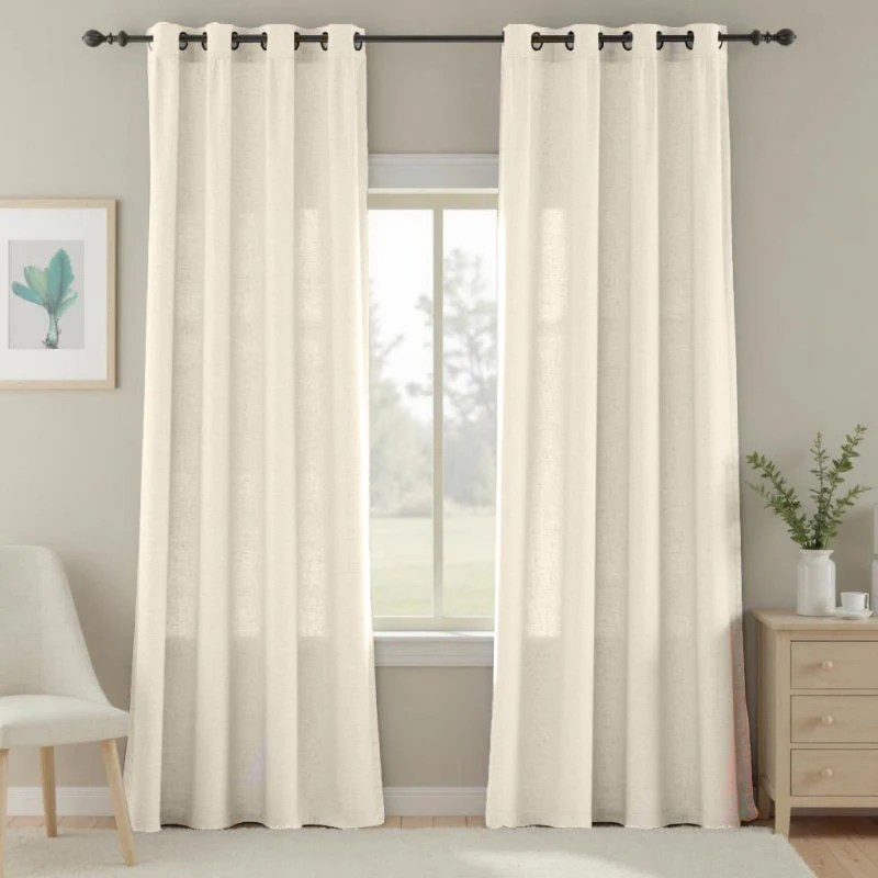 Custom Heavyweight Linen Drape (Grommet)