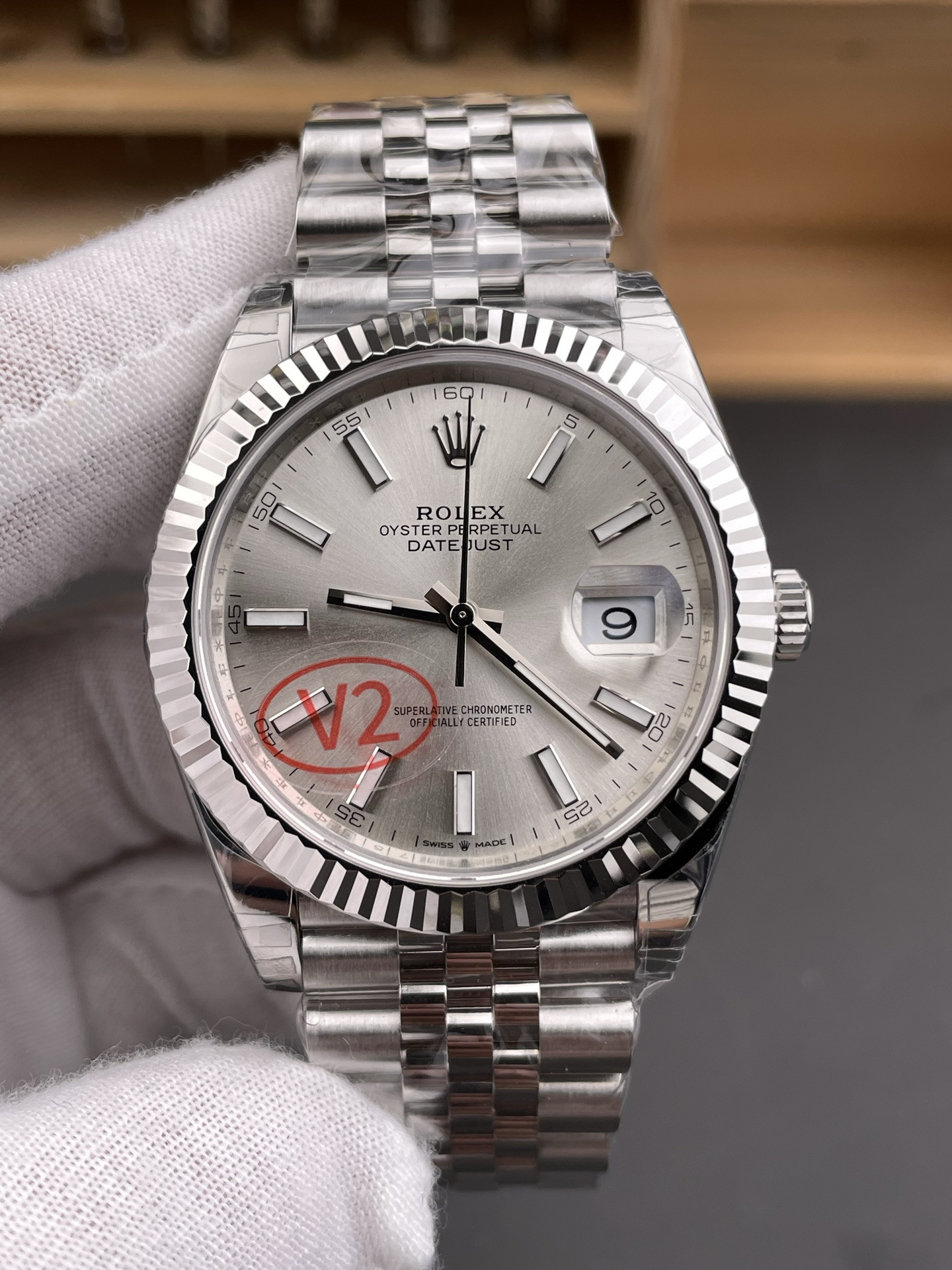 Silver Dial Datejust V2 Version