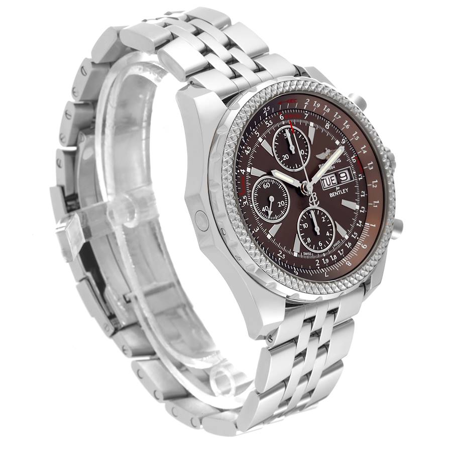 Breitling Bentley Motors GT Special Edition Bronze Dial Steel Mens Watch A13362
