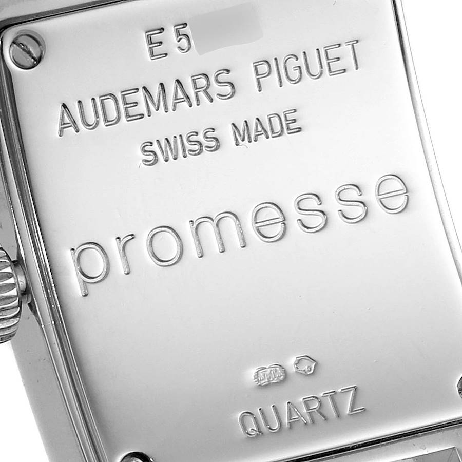 Audemars Piguet Promesse White Gold Blue Dial Diamond Ladies Watch 67346BC