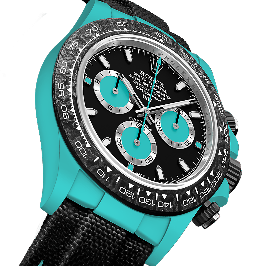DiW Rolex Daytona CELESTE In Quartz Fiber