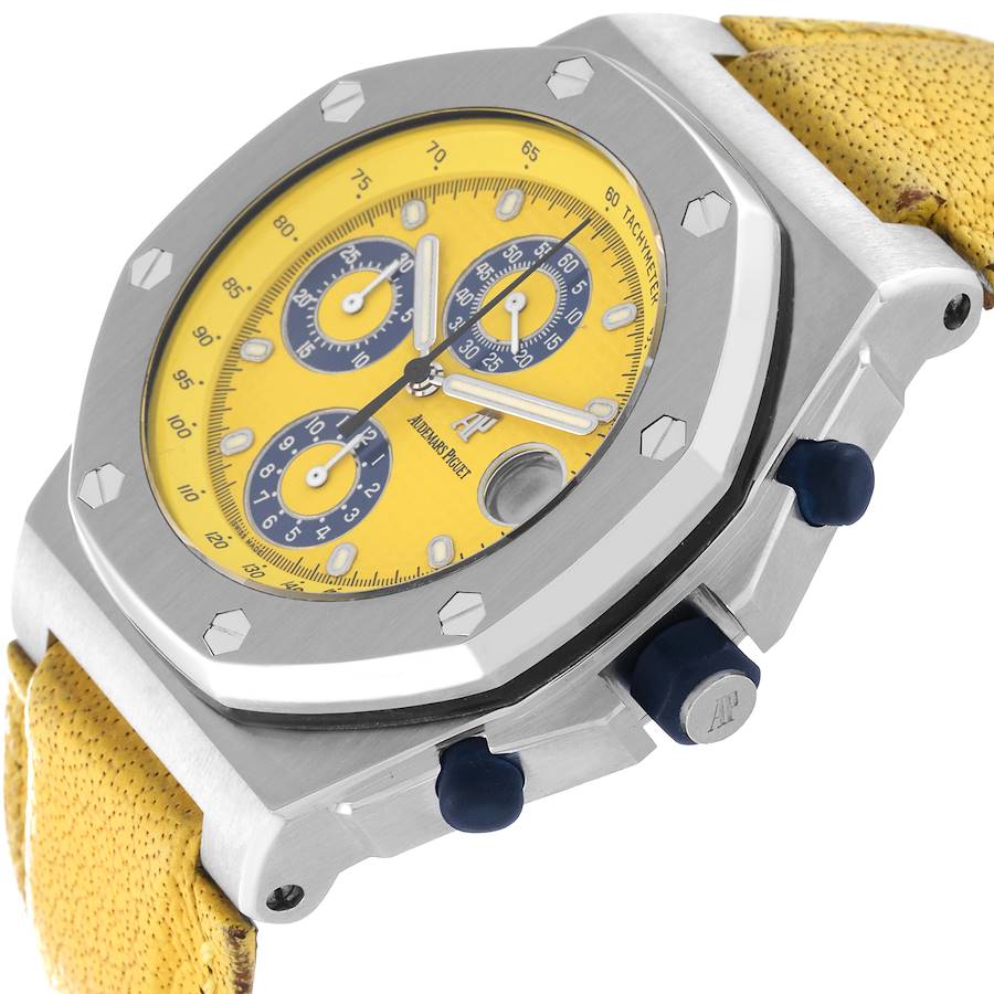Audemars Piguet Royal Oak Offshore Bumblebee Carbon Mens Watch 25770ST
