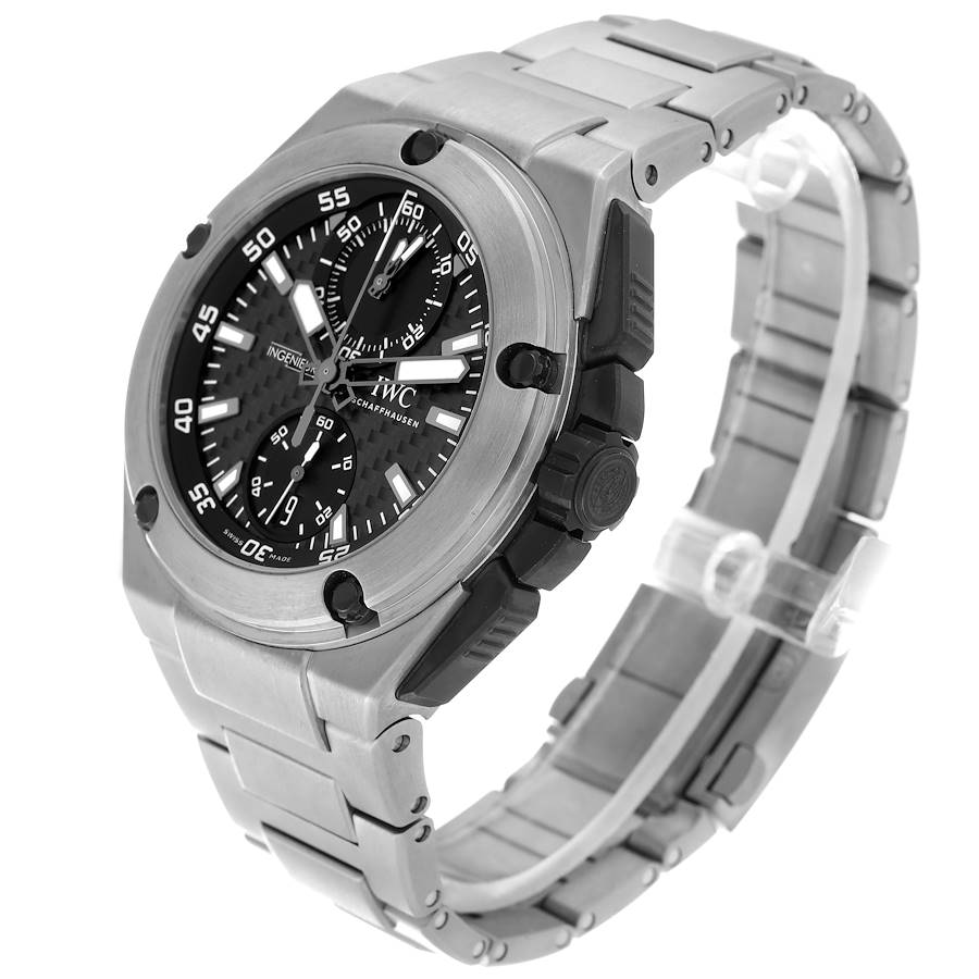 IWC Ingenieur Chronograph Lewis Hamilton Limited Edition Titanium Mens Watch IW379602