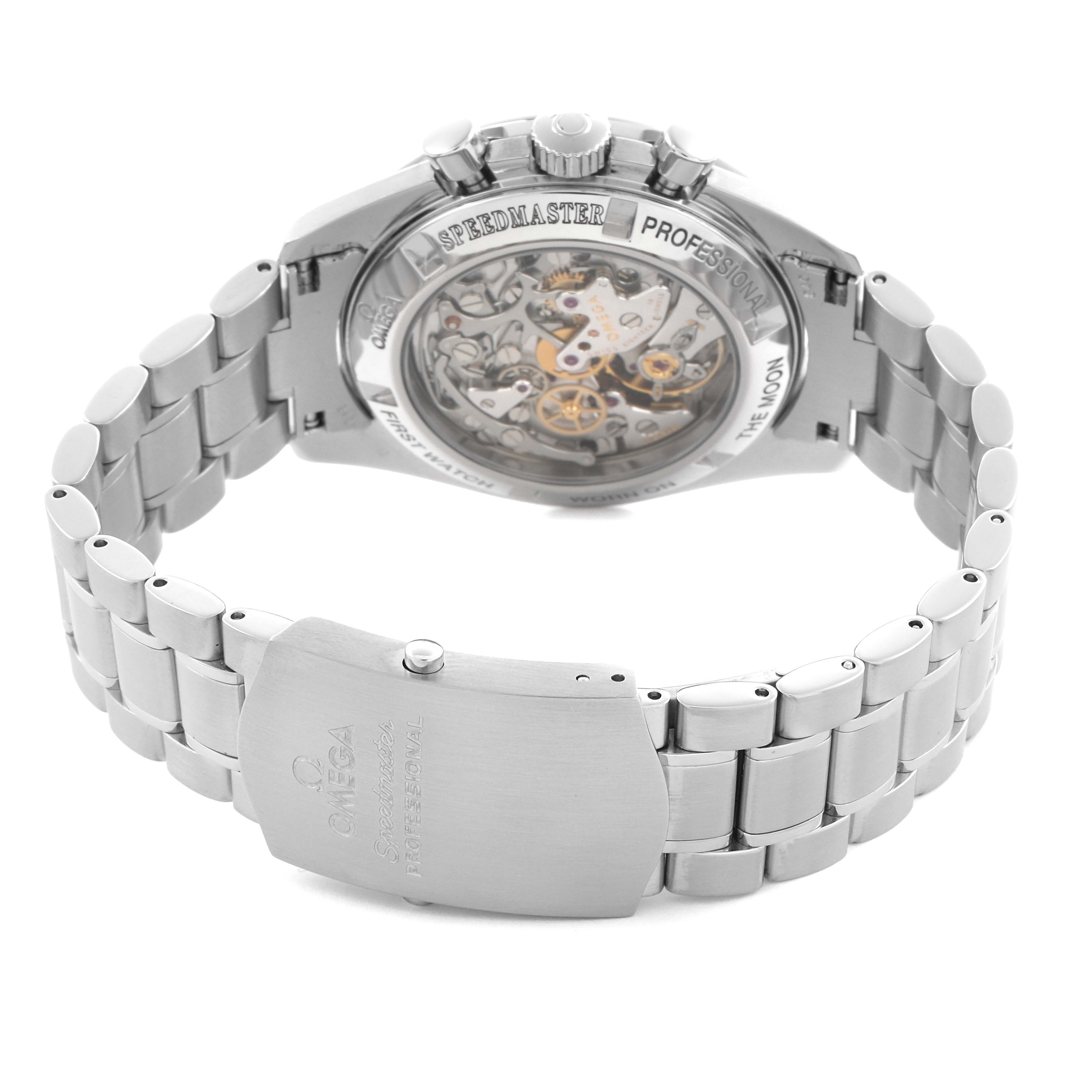 Omega Speedmaster Moonwatch Hesalite Steel Mens Watch 42.0 MM 3572.50.00