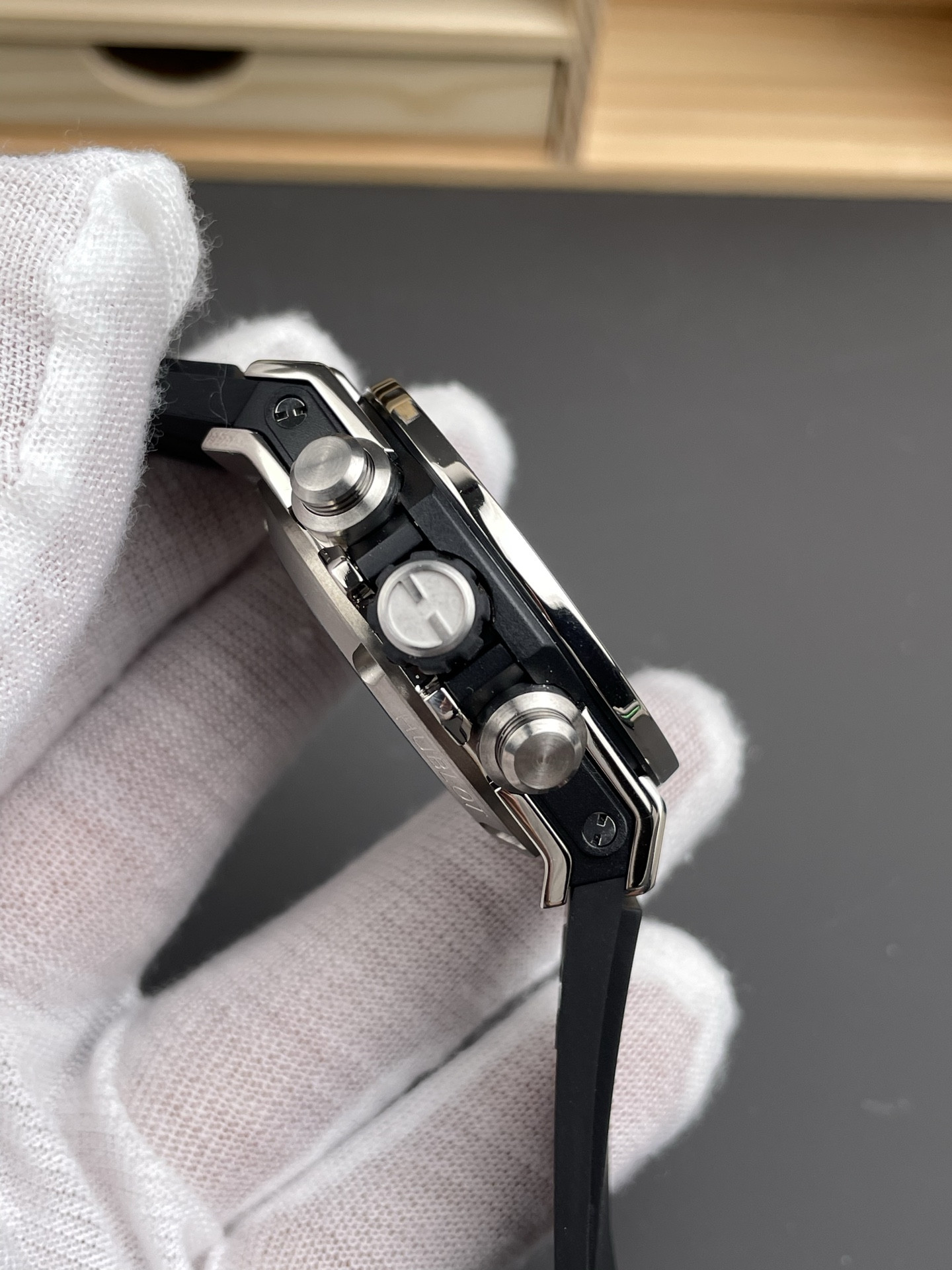 Big Bang White Case Black Dial