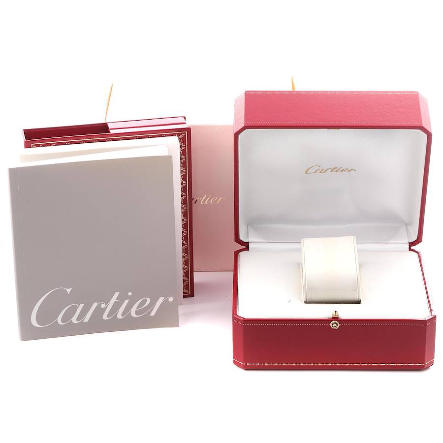 Cartier Tank Francaise Yellow Gold Diamond Ladies Watch WE1001R8