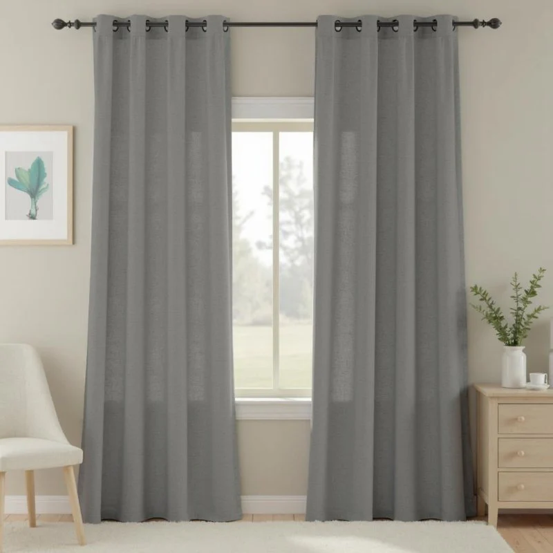 Custom Heavyweight Linen Drape (Grommet)