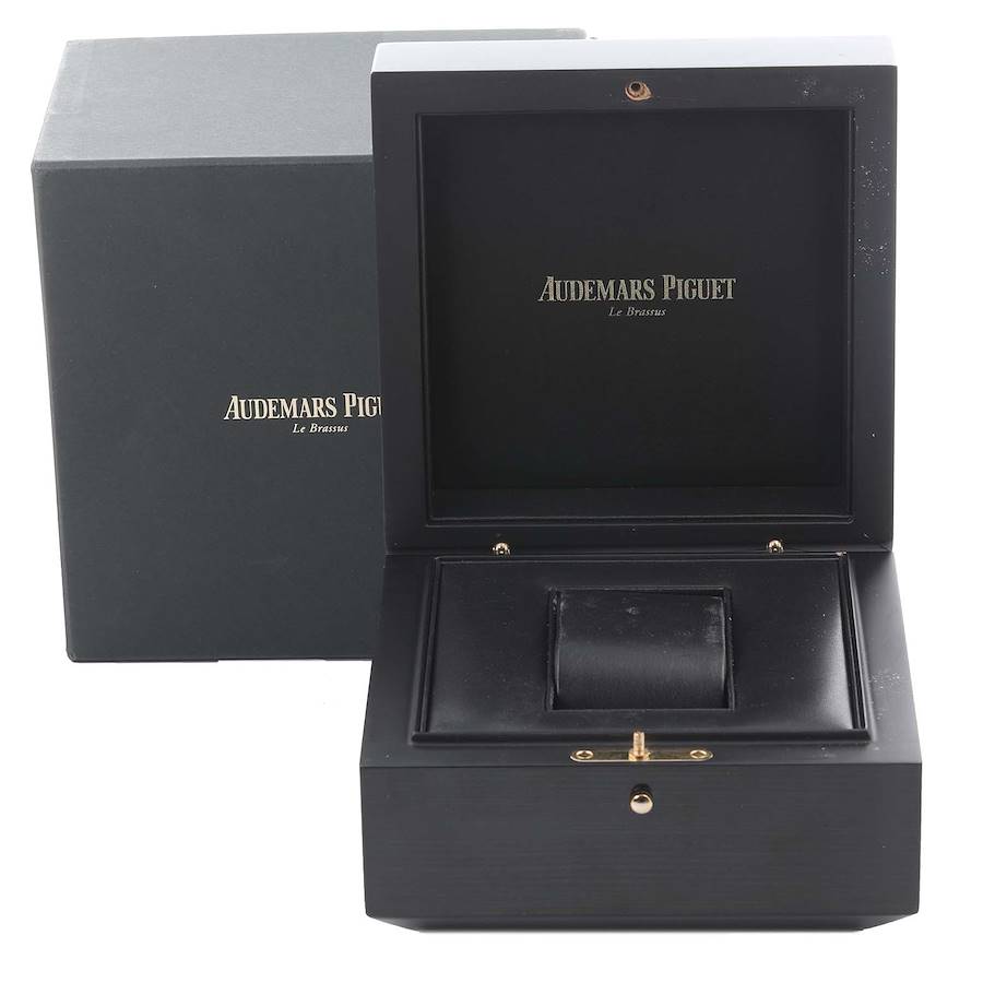 Audemars Piguet Royal Oak Jumbo Yellow Gold Grey Dial Mens Watch 5402BA