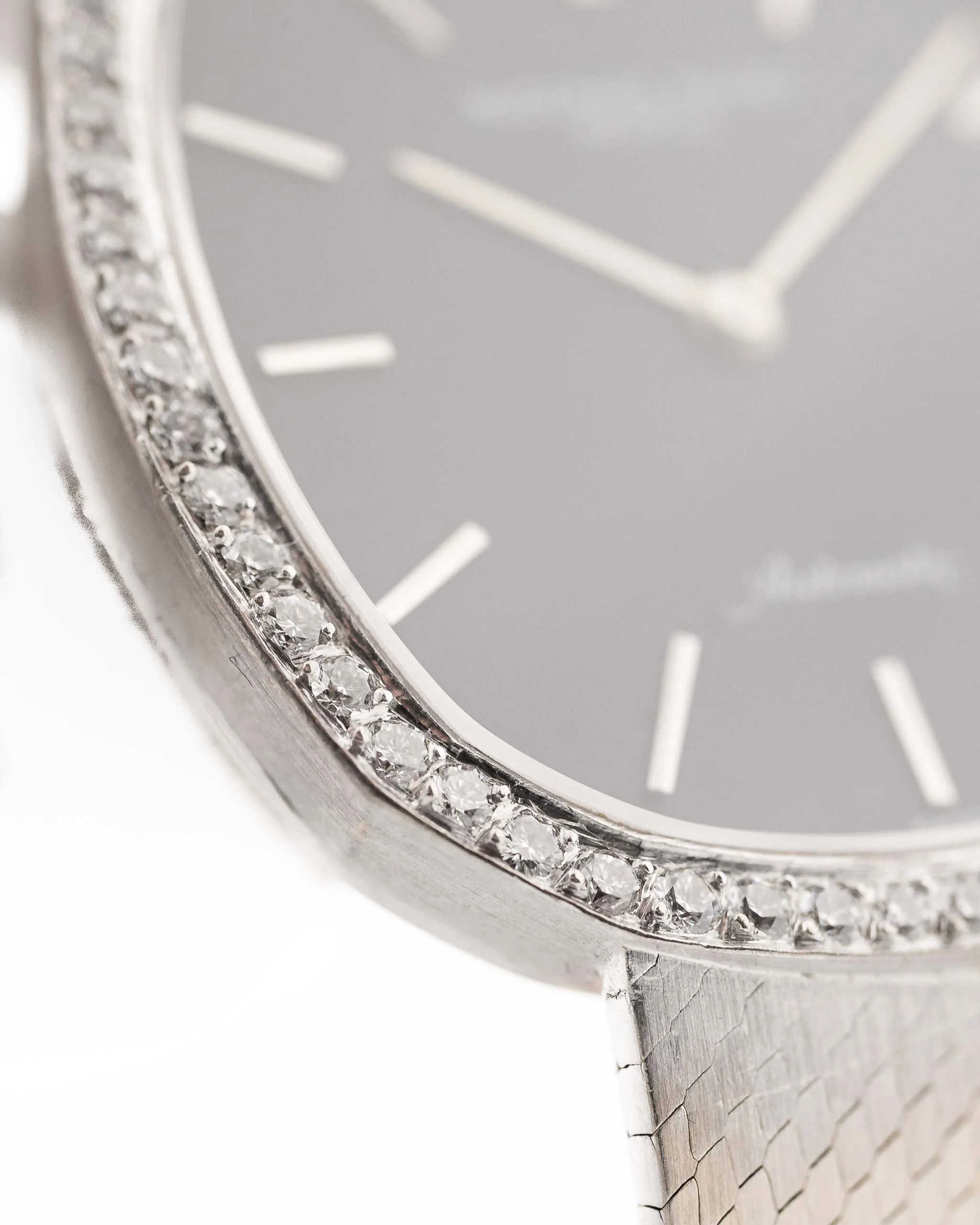 Audemars Piguet Ellipse 18k Diamond Black 1970s