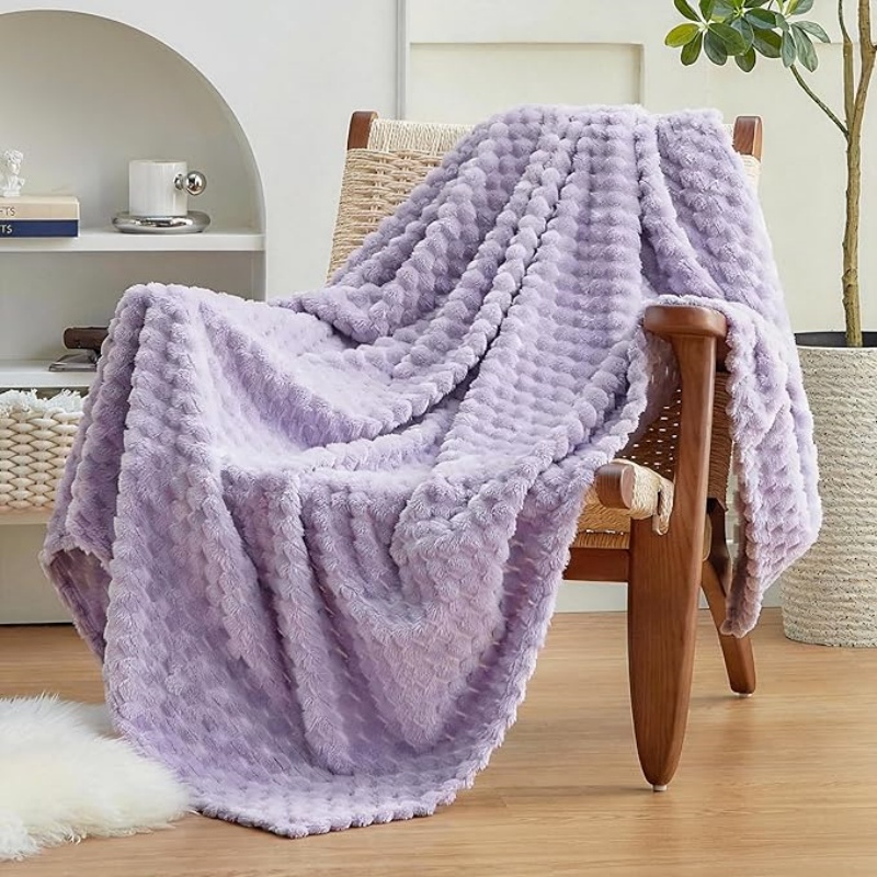 VELVETIER Fleece Throw Blanket for Couch or Bed
