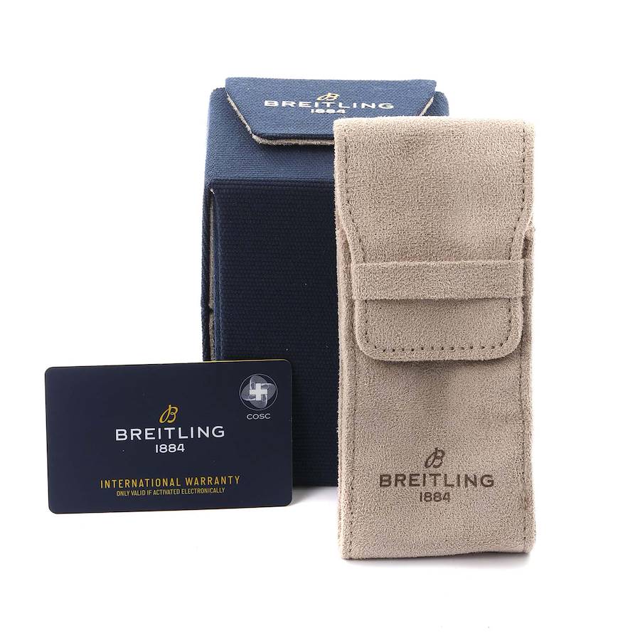 Breitling Superocean 42 Black Dial Steel Mens Watch A17366