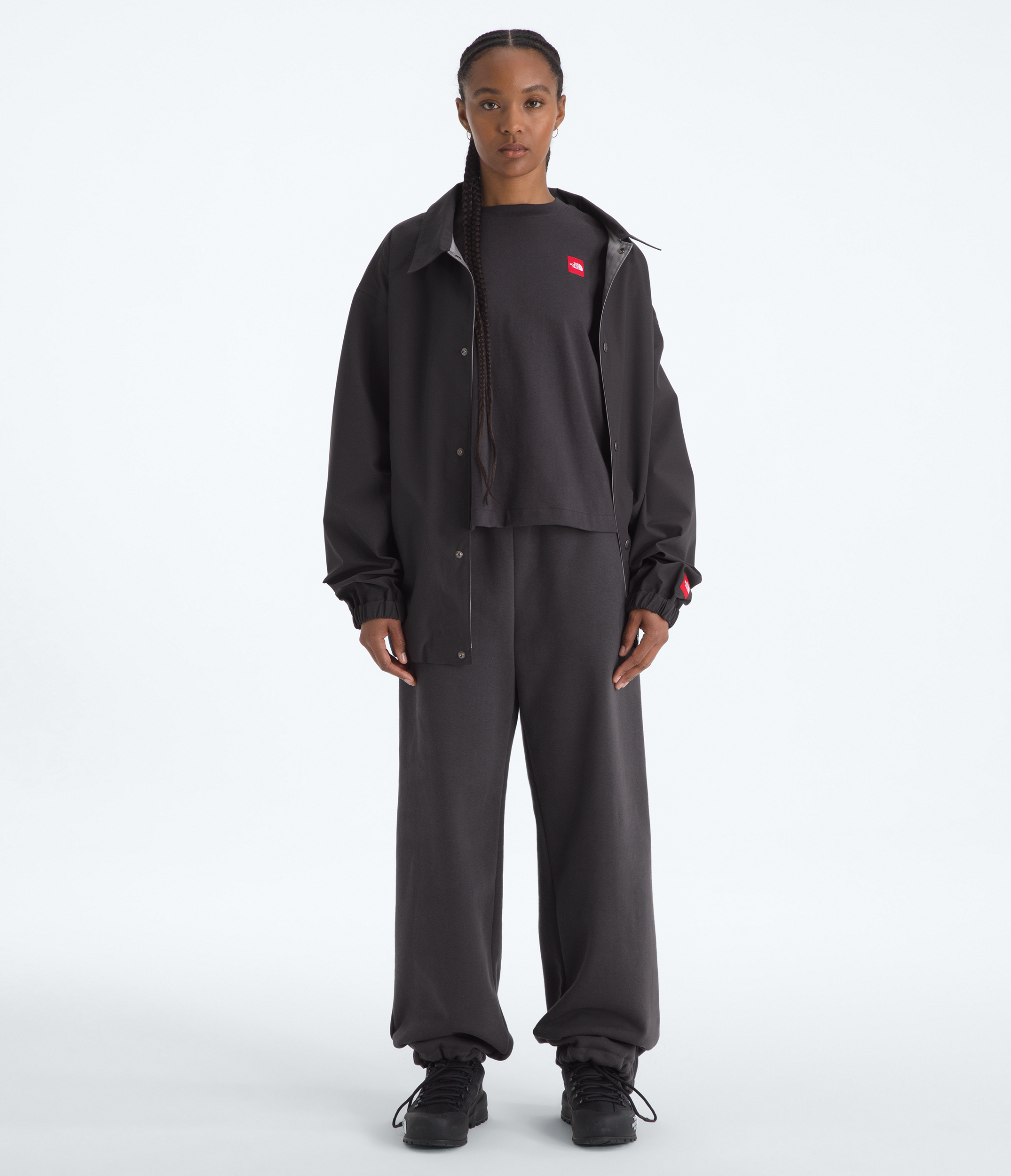 Women’s TNF™ Red Box Short-Sleeve Boxy Tee
