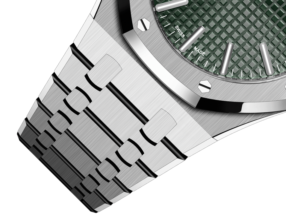 ROYAL OAK Khaki Green Dial 41mm