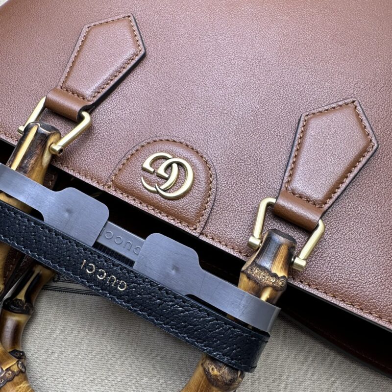 Replica Gucci Diana Medium Tote Bag Brown