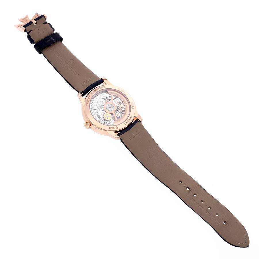 Vacheron Constantin Patrimony 36mm Rose Gold Mens Watch 4100U