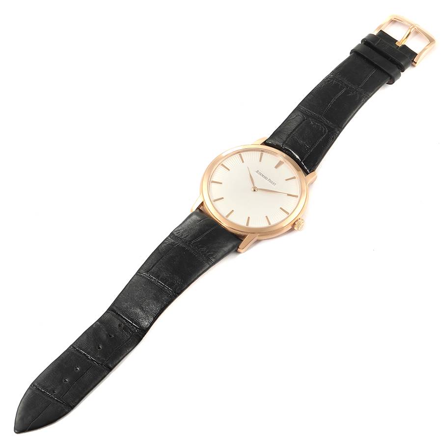 Audemars Piguet Jules 41mm Extra-Thin Rose Gold Mens Watch 15180R