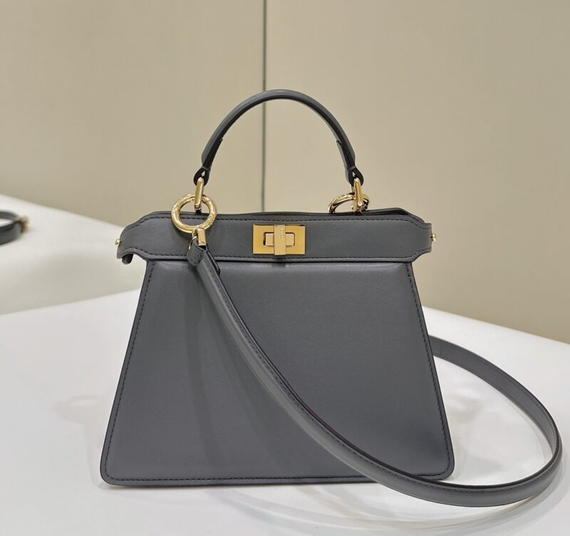 Replica Fendi Peekaboo Mini Grey