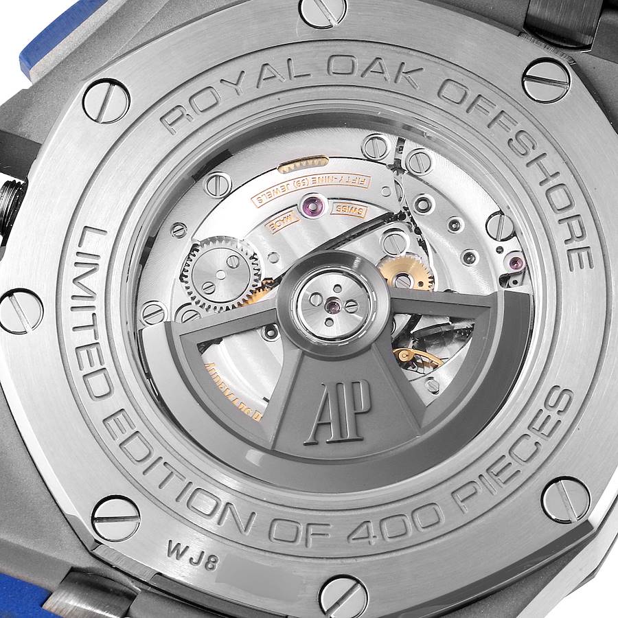 Audemars Piguet Royal Oak Offshore Chronograph Blue Dial Watch 26400