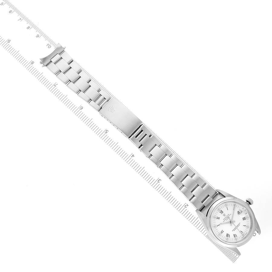 Rolex Date Domed Bezel Oyster Bracelet Steel Mens Watch 15200
