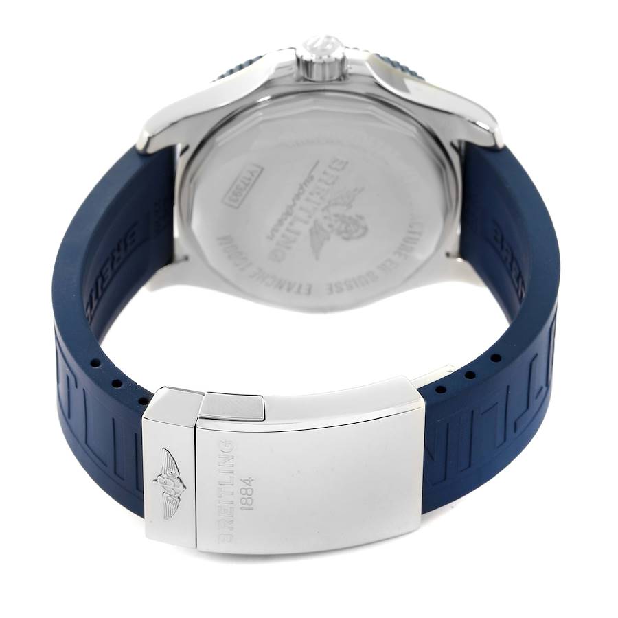 Breitling Aeromarine Superocean 44 Blue Dial Steel Mens Watch Y17393