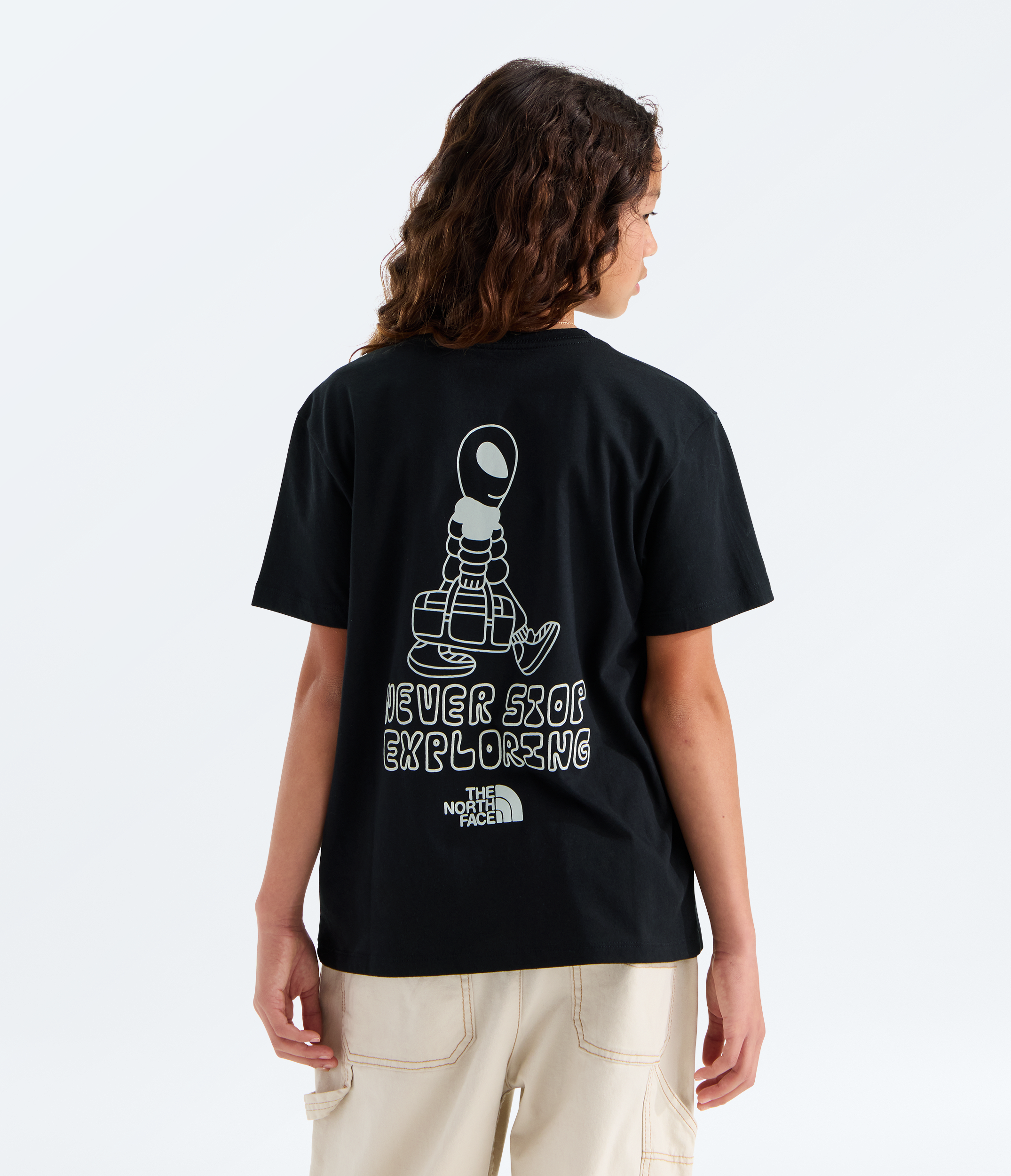 Boys’ &amp; Girls’ Alien Relaxed Short-Sleeve Tee—Graphic
