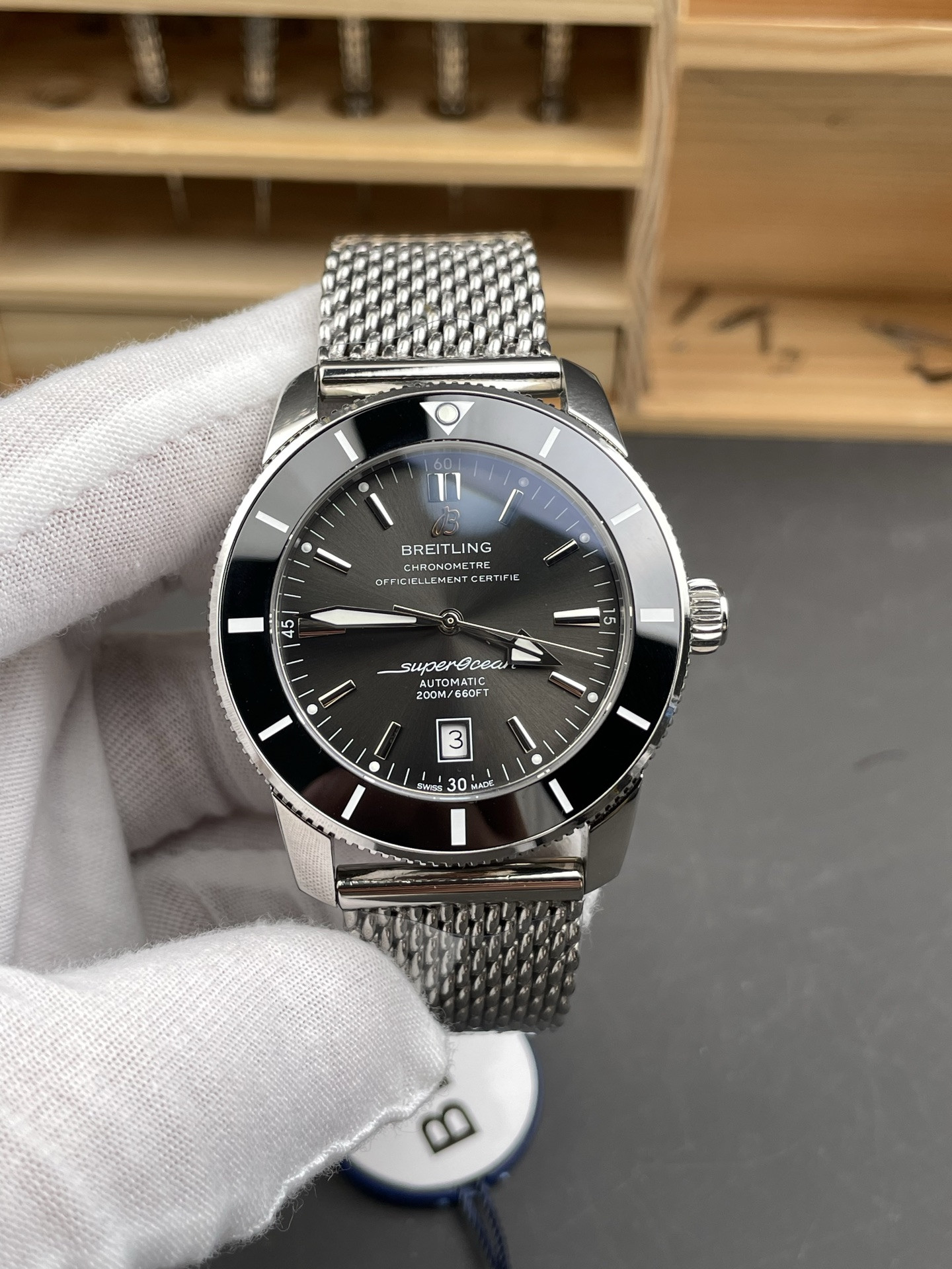Superocean Heritage II Grey Dial