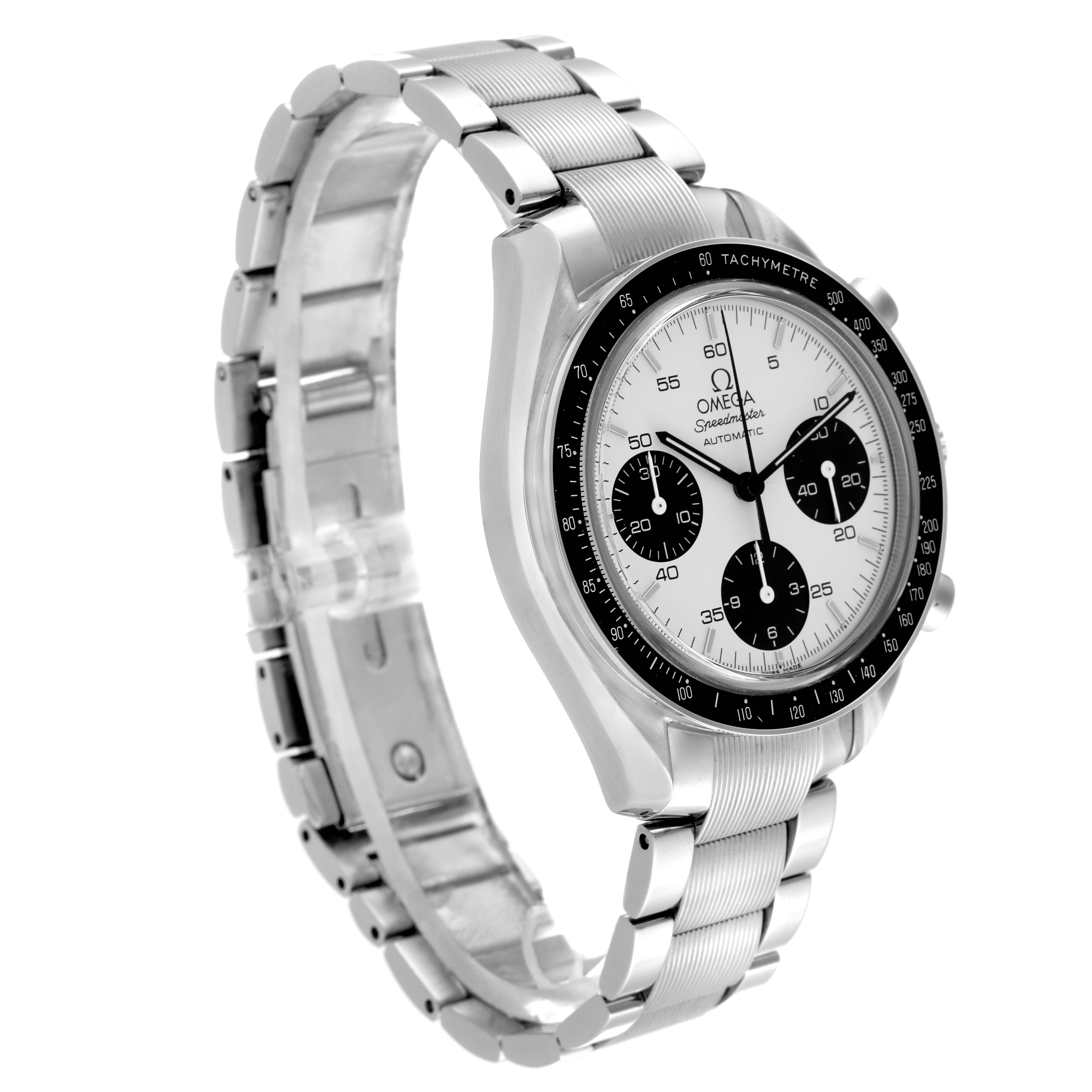 Omega Speedmaster Reduced Marui LE Panda Dial Steel Mens Watch 39.0 MM 3539.31.00