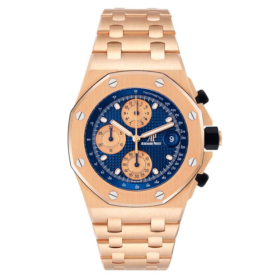 Audemars Piguet Royal Oak Offshore Rose Gold Mens Watch 26238OR
