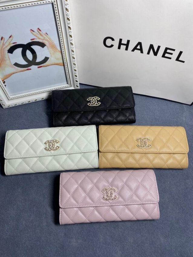 Chanel Long Vertical Wallet