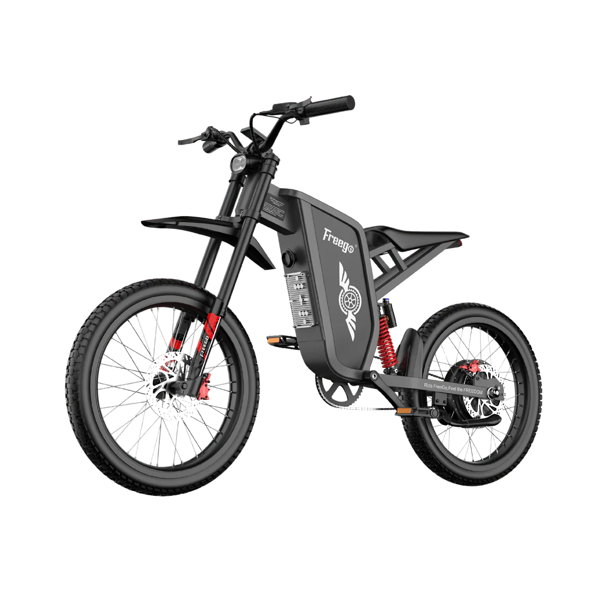 Freego X1 Series Agile All-Terrain Electric Dirt Bikes with Pedals