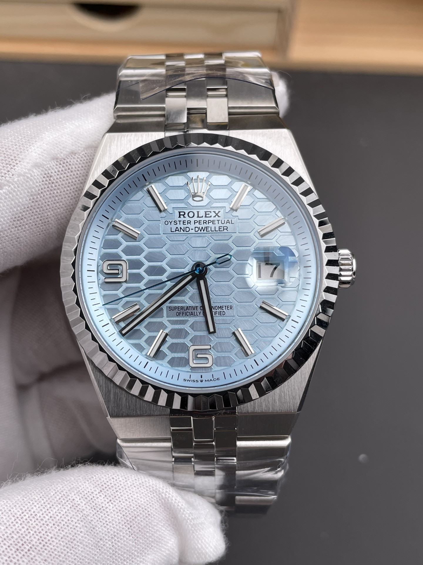 Land-Dweller Blue Dial