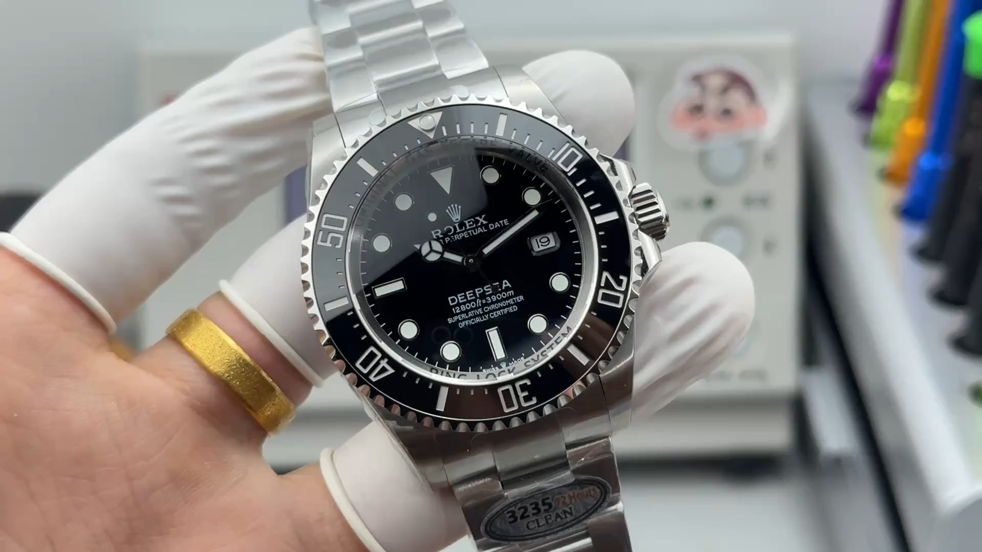 Rolex Sea-Dweller 126600 0002 43mm Replica Black Dial Watch