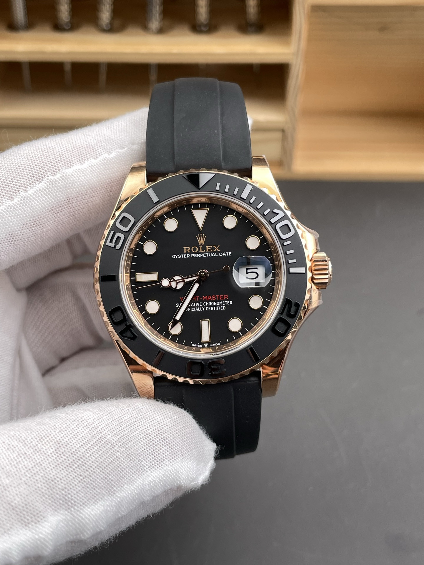 Rose Gold Yacht-Master AR Factory