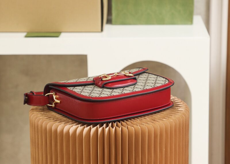 Replica Gucci Horsebit 1955 Classic Red